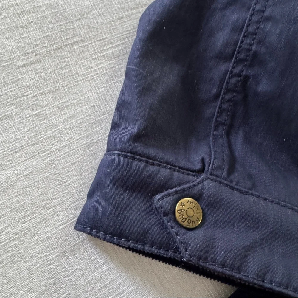 Mini Boden Field Utility Jacket, Navy - size 11-12